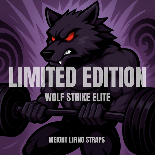 LIFTROOT Wolf Strike Elite – Weight Lifting Straps for Gym