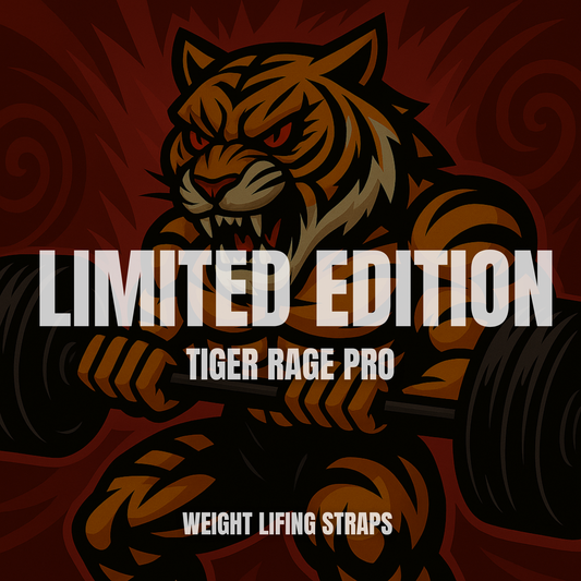 LIFTROOT Tiger Rage Pro – Weight Lifting Straps for Gym
