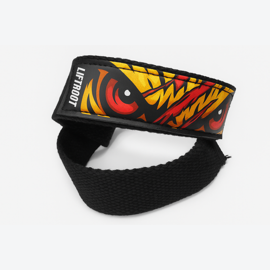 LIFTROOT Tiger Rage Pro – Weight Lifting Straps for Gym