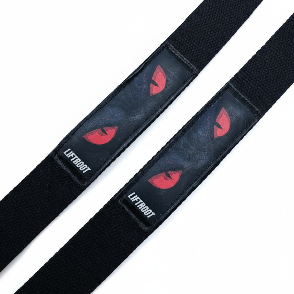 LIFTROOT Wolf Strike Elite – Weight Lifting Straps for Gym