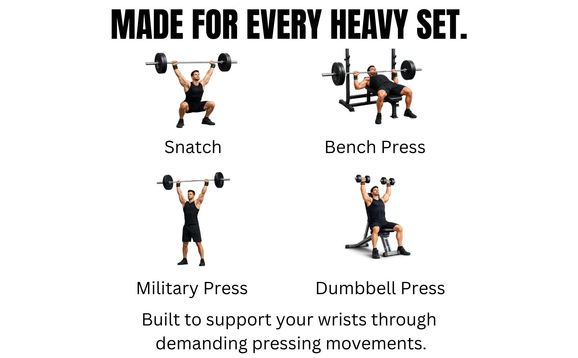 LIFTROOT Wrist Wrap - Gym Wrist Wraps for Weightlifting & Wrist Support 11 LIFTROOT Wrist Band Uses