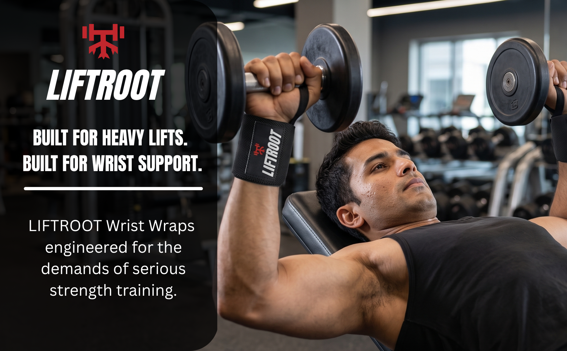 LIFTROOT Wrist Wrap - Gym Wrist Wraps for Weightlifting & Wrist Support 8 LIFTROOT Wrist Wrap